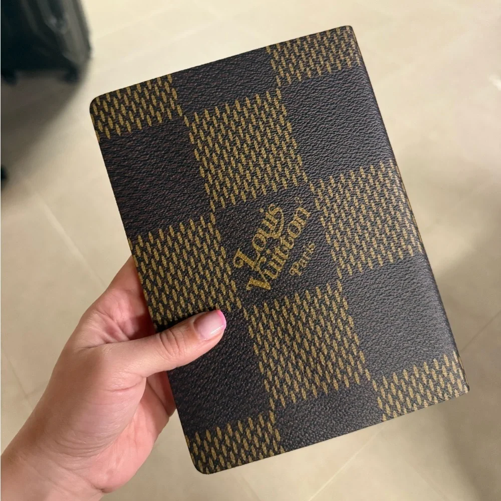 Louis Vuitton LV MADE leather notebook